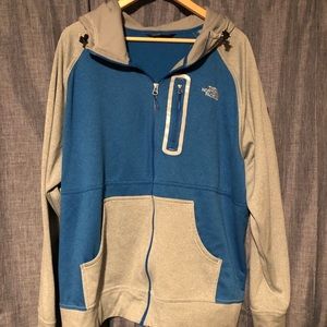 The North Face full zip sweatshirt